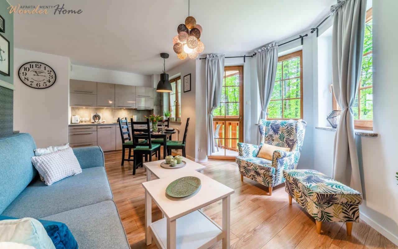 Wonder Home - Apartamenty Lesny Dom Z Balkonami, Niedaleko Centrum, W Cichej Okolicy Karpacz Kültér fotó